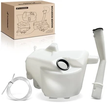 Windshield Washer Reservoir with Cap & Pump & Sensor