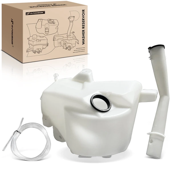 Windshield Washer Reservoir with Cap & Pump & Sensor for Toyota Tundra 2000-2006