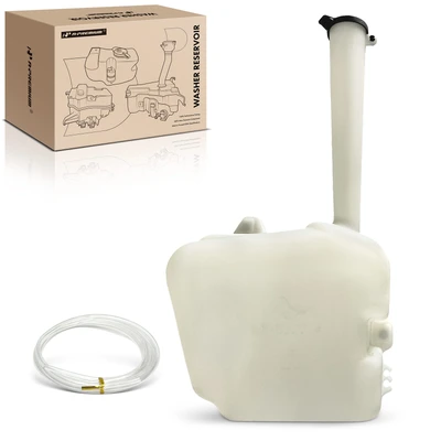 Windshield Washer Reservoir with Cap & Pump & Bracket