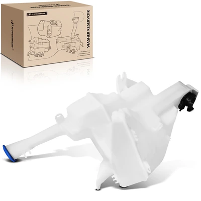Windshield Washer Reservoir with Cap and Pump