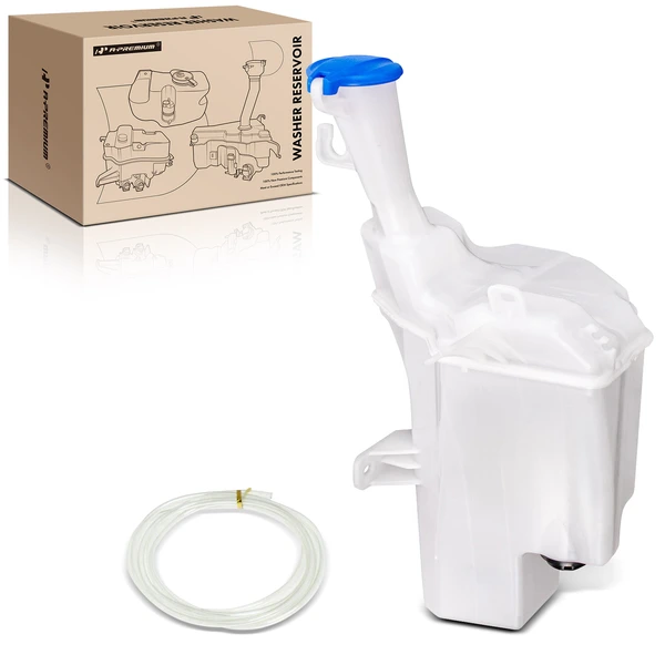 Windshield Washer Reservoir with Cap & Pump &Sensor for Kia Forte Forte Koup 2014-2016