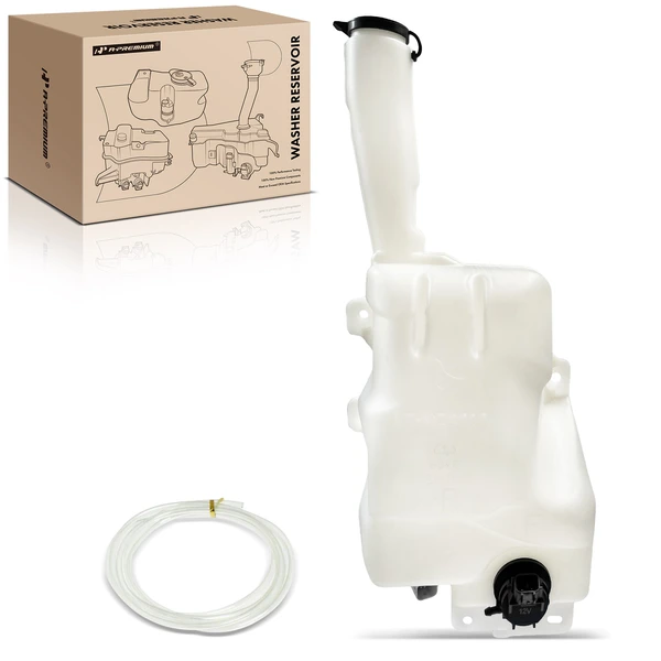 Windshield Washer Reservoir with Cap & Pump for Mazda 6 2005-2008 2.3L 3.0L Sedan
