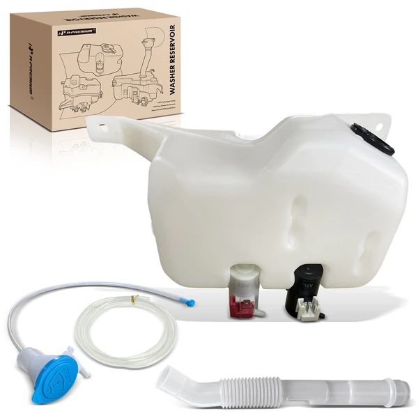Windshield Washer Reservoir with Cap & Pump for Acura RSX 2002-2004