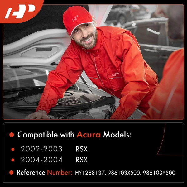 Windshield Washer Reservoir with Cap & Pump for Acura RSX 2002-2004