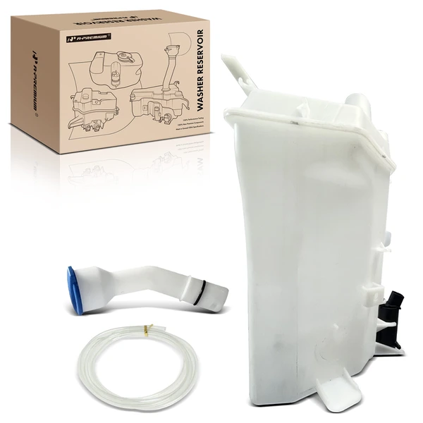 Windshield Washer Reservoir with Pump & Cap & Sensor for Hyundai Elantra 2021-2023