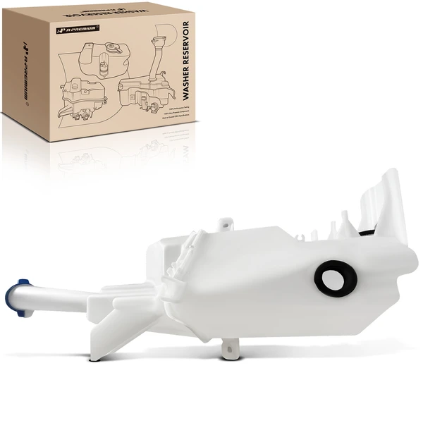 Windshield Washer Reservoir with Cap & Filler Neck for Hyundai Santa Fe 2019-2020