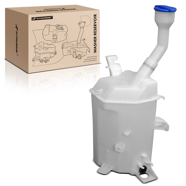 Windshield Washer Reservoir with Cap & Sensor for Hyundai Elantra 2021-2023 USA Built