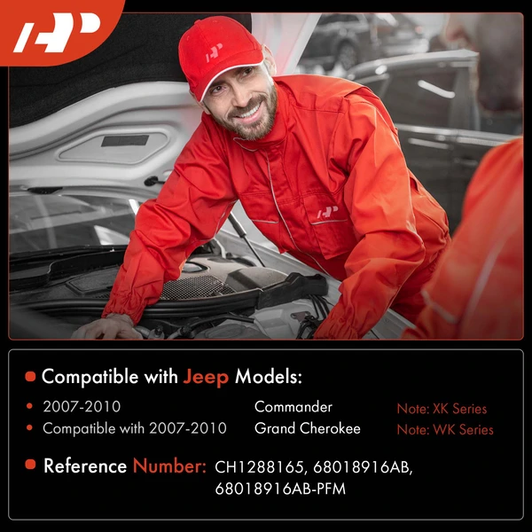 Windshield Washer Reservoir with Pump Cap Sensor Hose for Jeep Grand Cherokee WK