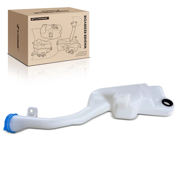 Windshield Washer Reservoir with Cap & Filler Neck for Honda Odyssey 2005-2010