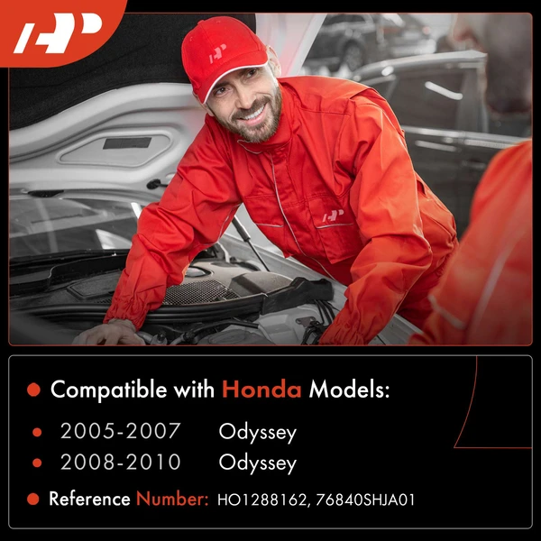 Windshield Washer Reservoir with Cap & Filler Neck for Honda Odyssey 2005-2010