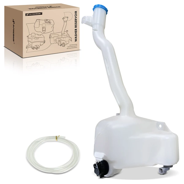 Windshield Washer Reservoir with Cap & Pump & Sensor for 2006-2014 Honda Ridgeline
