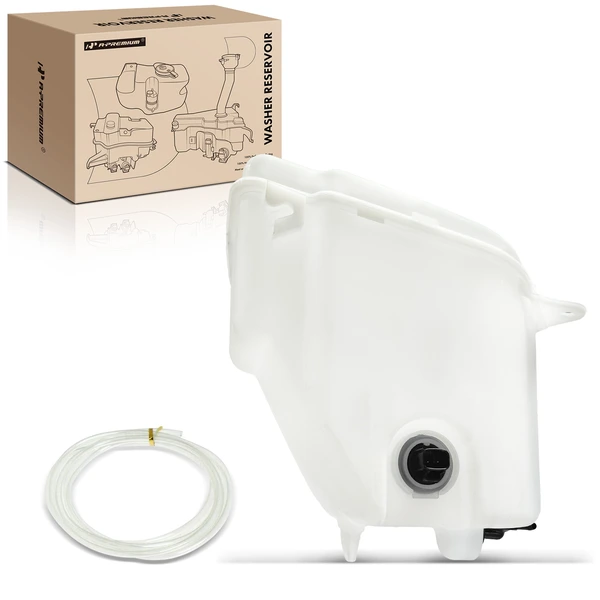 Windshield Washer Reservoir with Cap for Toyota Corolla 1998-2002 with Washer Pump