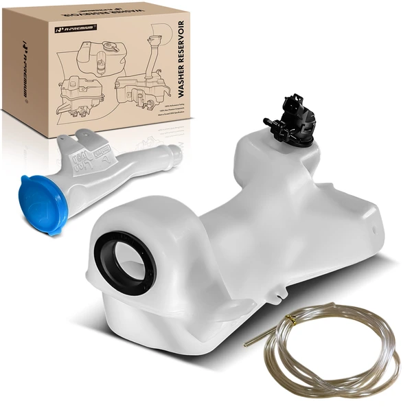 Windshield Washer Reservoir with Cap and Pump for 2016-2022 Honda HR-V