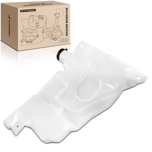 Windshield Washer Reservoir with Cap for Chevy Silverado 1500 2019-2023 GMC Sierra 1500