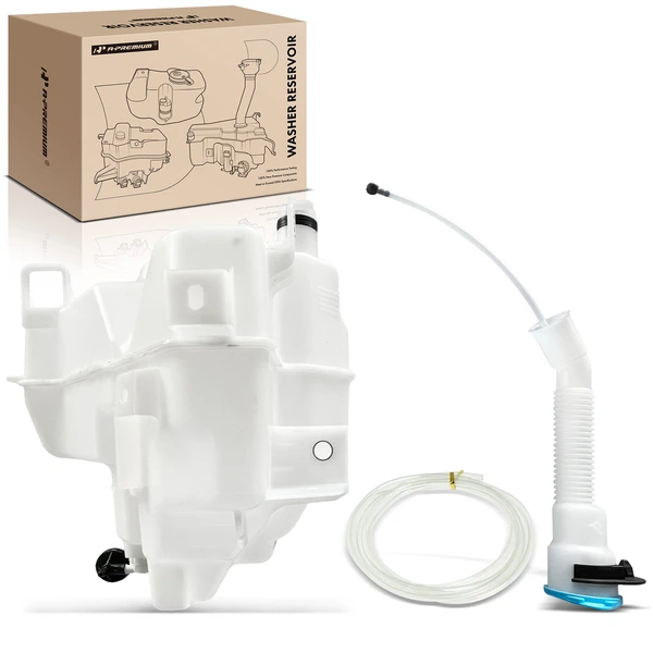 Windshield Washer Reservoir with Cap & Pump for Mazda 3 2019-2022 2.5L Hatchback