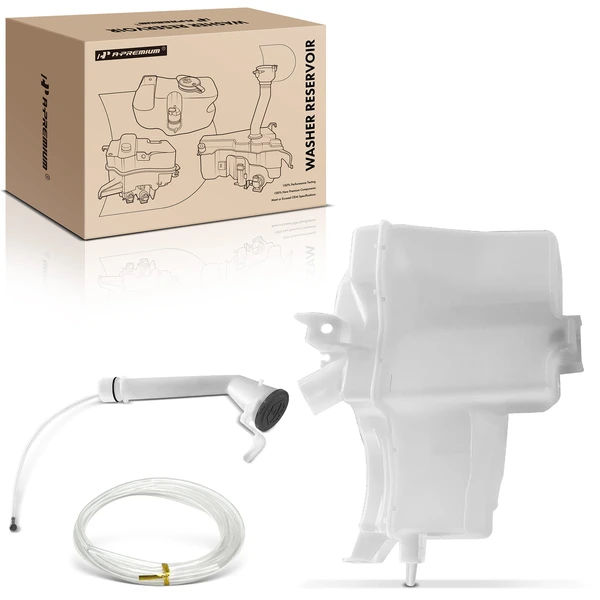 Windshield Washer Reservoir with Pump & Cap for Nissan Altima 2019-2024 2.0L 2.5L