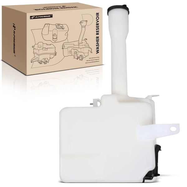 Windshield Washer Reservoir with Pump & Cap & Filler Neck for Toyota Camry 1997-2001