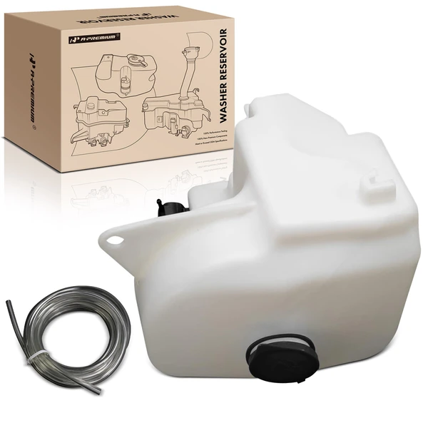 Windshield Washer Reservoir with Pump & Cap for Toyota Corolla 1993-1997 4-Wheel ABS