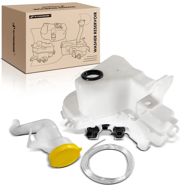 Windshield Washer Reservoir with Pump & Cap & Sensor for 2018-2023 Subaru Crosstrek