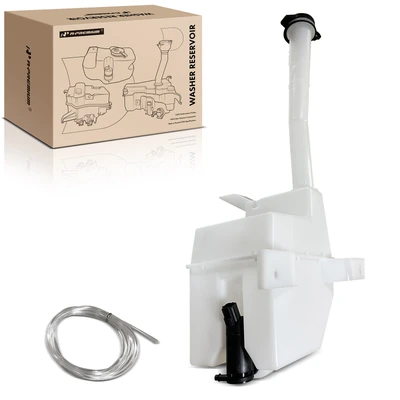 Windshield Washer Reservoir with Cap & Pump & Filler Neck