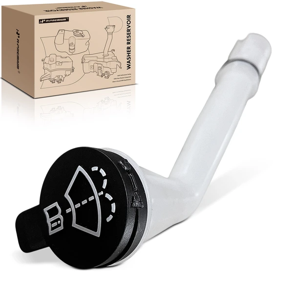 Washer Reservoir Filler Pipe with Cap for Chevrolet Spark 2013-2015 Spark EV 2014-2016