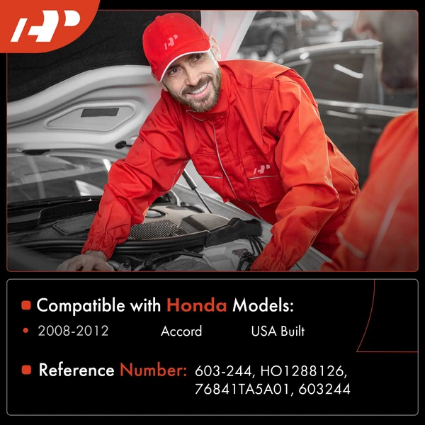 Windshield Washer Reservoir with Pump & Cap for Honda Accord 2008-2012 USA Built