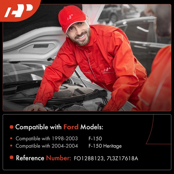 Windshield Washer Reservoir with Pump for Ford F-150 1998-2003 F-150 Heritage