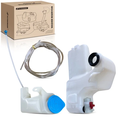 Windshield Washer Reservoir with Cap & Pump & Filler Neck