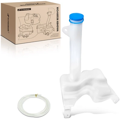 Windshield Washer Reservoir with Cap & Pump