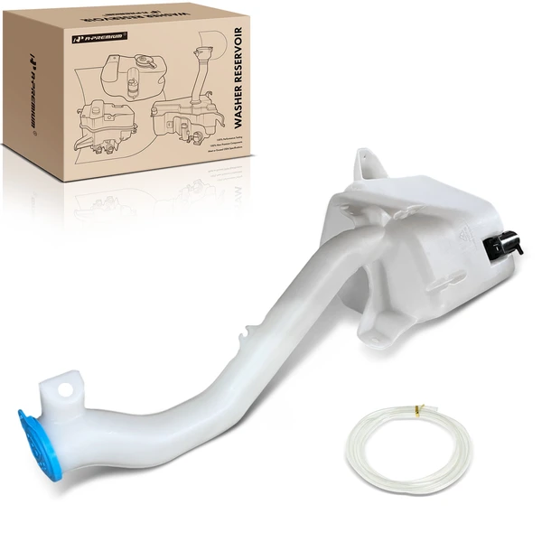 Windshield Washer Reservoir with Pump & Cap & Filler Neck for 2003-2011 Honda Element