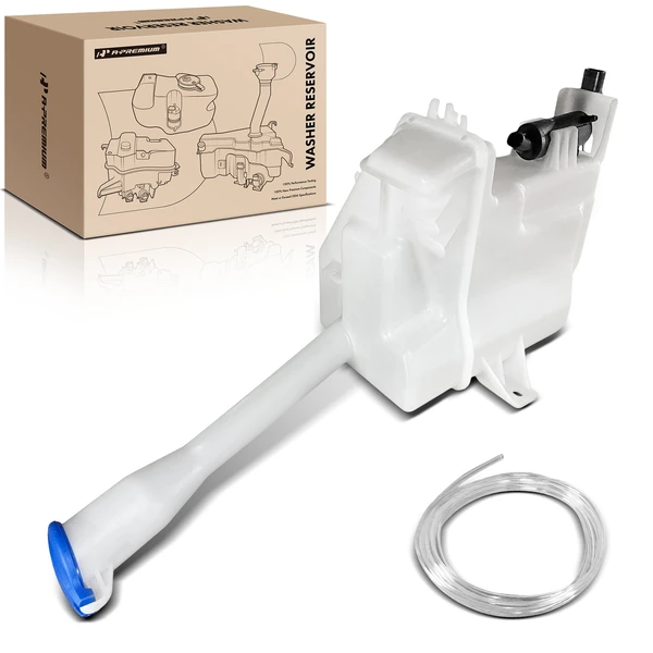 Windshield Washer Reservoir with Cap & Pump & Sensor for 2017-2020 Kia Optima