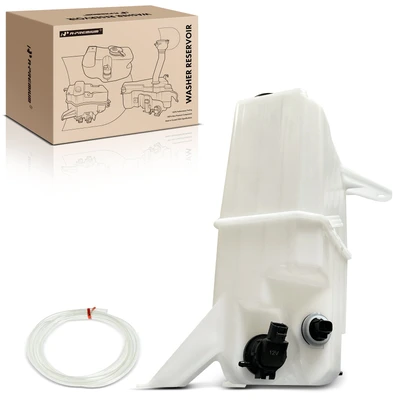 Windshield Washer Reservoir with Sensor & Washer Pump