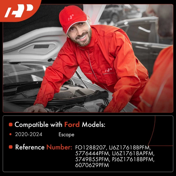 Windshield Washer Reservoir with Cap Pump Inlet Sensor for Ford Escape 2020-2024