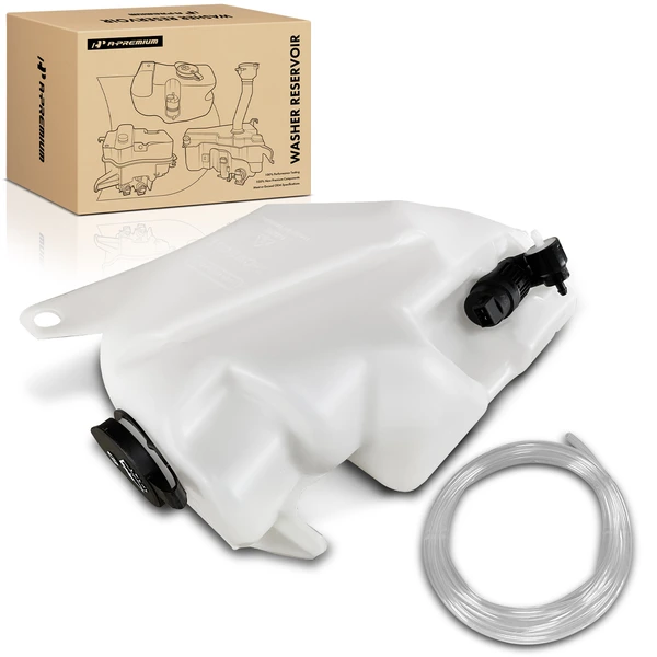 Windshield Washer Reservoir with Cap & Pump for Chevy Equinox 2005-2006 Pontiac