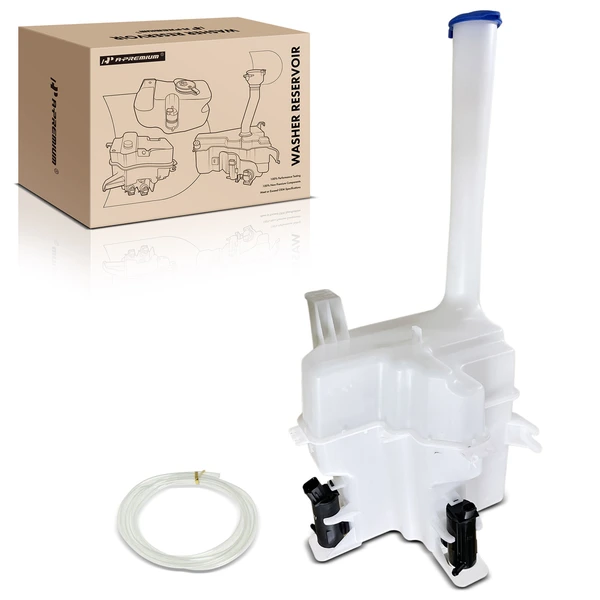 Windshield Washer Reservoir with Cap & Pump for Hyundai Tucson 2010-2013 2.0L 2.4L