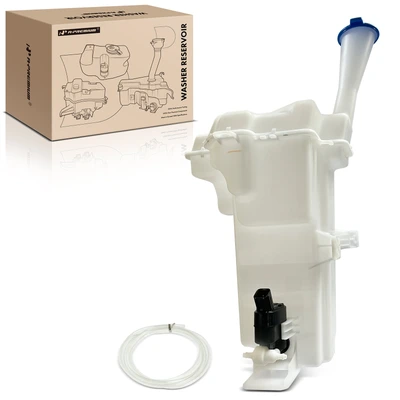 Windshield Washer Reservoir with Cap & Pump & Sensor