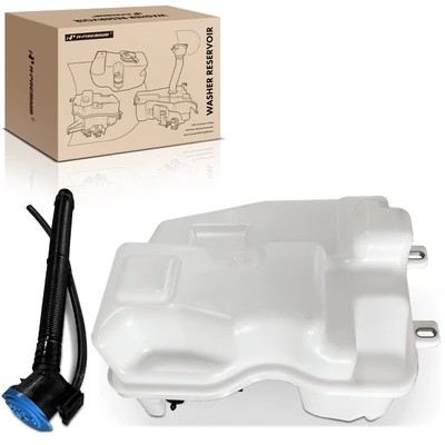 Windshield Washer Reservoir with Cap & Pump