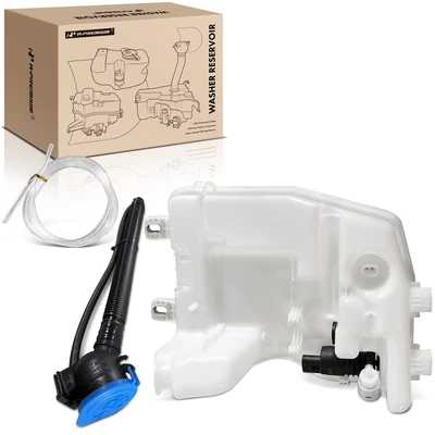 Windshield Washer Reservoir with Cap & Pump