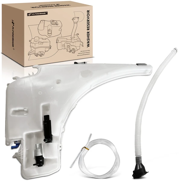 Windshield Washer Reservoir with Pump & Cap for 2008-2013 BMW 128i