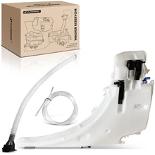 Windshield Washer Reservoir with Cap Pump Sensor Inlet for 2007-2008 BMW 328xi
