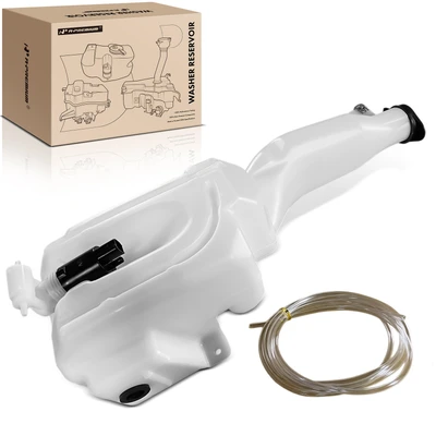 Windshield Washer Reservoir Tank with Cap & Pump
