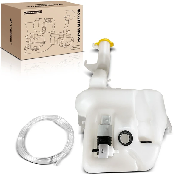 Washer Reservoir with Pump & Cap for 2008-2010 Dodge Grand Caravan