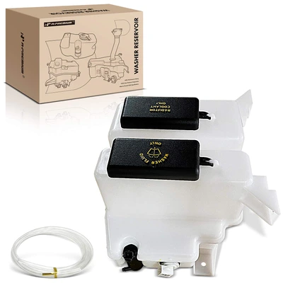 Windshield Washer Reservoir with Cap & Pump