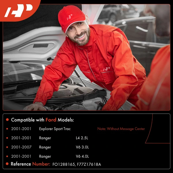 Windshield Washer Reservoir with Cap & Pump for Ford Ranger Explorer Sport Trac