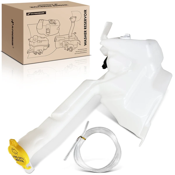 Rear Windshield Washer Reservoir with Pump Cap Sensor Hose for Jeep Grand Cherokee