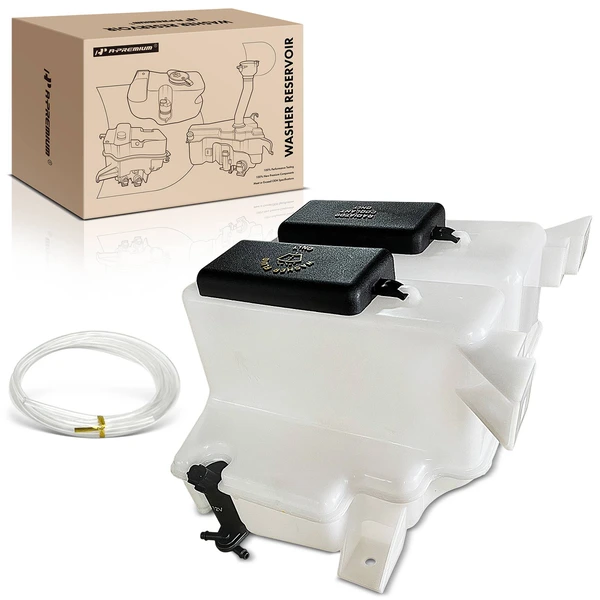 Windshield Washer Reservoir with Cap & Pump & Hose for 2001-2003 Ford Explorer Sport