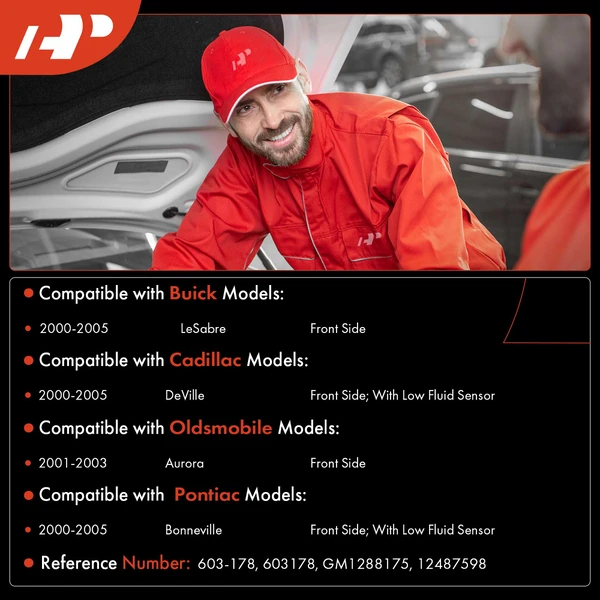 Windshield Washer Reservoir with Pump Cap Sensor Hose Bracket for Buick Cadillac