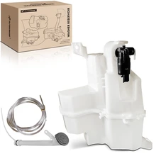 Windshield Washer Reservoir with Cap & Pump Filler Neck for 2017-2020 Nissan Rogue