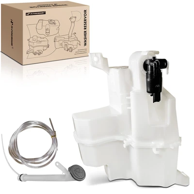 Windshield Washer Reservoir with Cap & Pump Filler Neck
