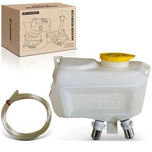 Windshield Washer Reservoir with Cap & 2 Pcs Pump for 1993-1995 Jeep Grand Cherokee